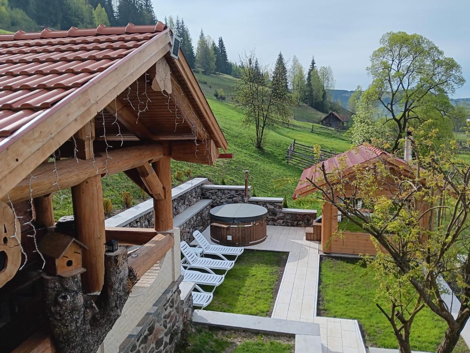 Villa Casa Anghel Bilbor Esterno foto